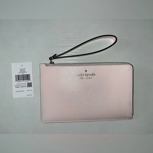 Kate Space Staci Heart Studded Satchel Bag with Cardholder and Wristlet - Picture 12 of 16